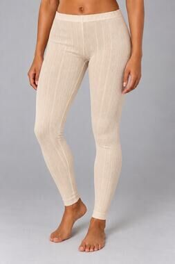 Medium Indera style 4601 3 pack Thermal Long John Leggings 100% Cotton White